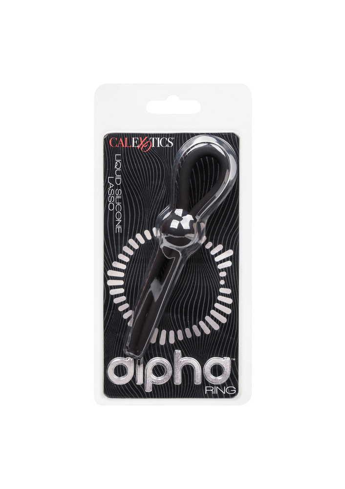 CalExotics Alpha Liquid Silicone Lasso BLACK - 3