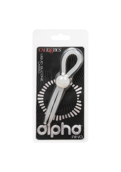 CalExotics Alpha Liquid Silicone Lasso WHITE - 6