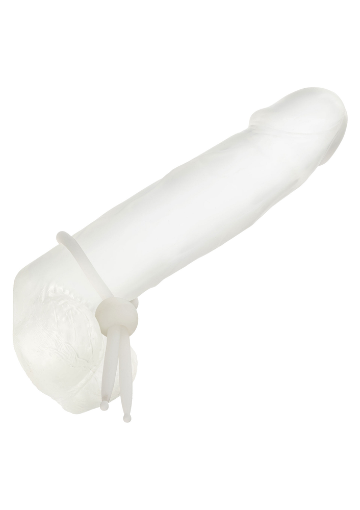 CalExotics Alpha Liquid Silicone Lasso WHITE - 7