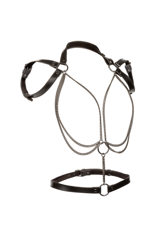 CalExotics Euphoria Collection Multi Chain Halter BLACK - 4