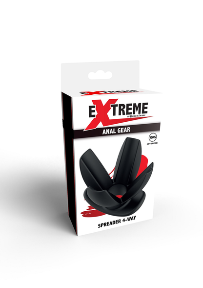 Hidden Desire Extreme Spreader 4-Way Plug BLACK - 3