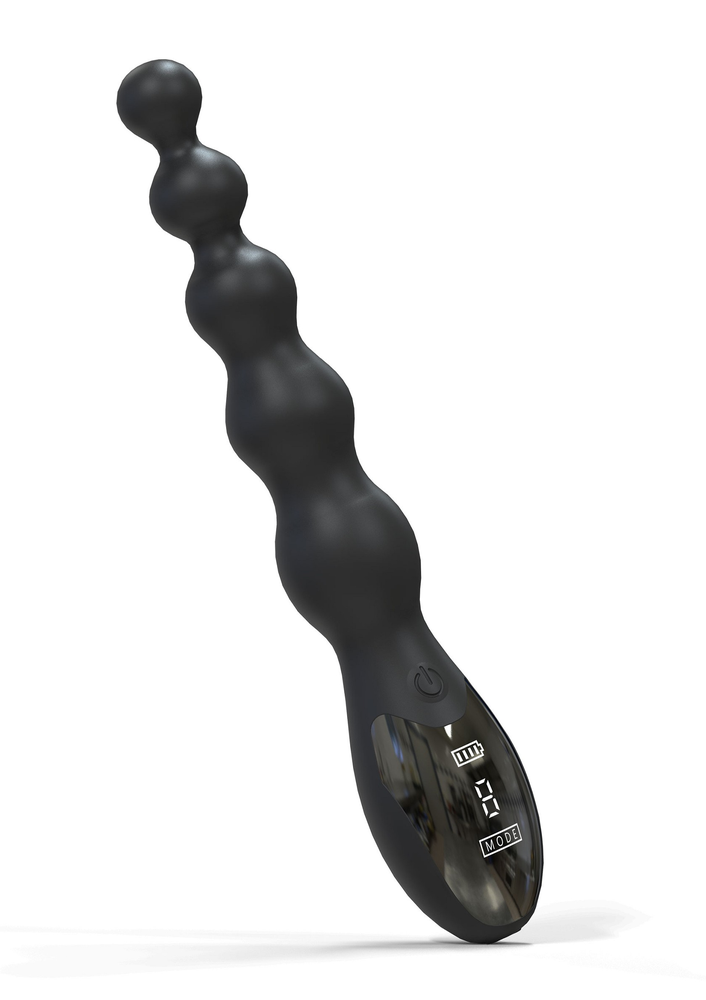 Hidden Desire Extreme Beaded Anal Power Vibrator BLACK - 3