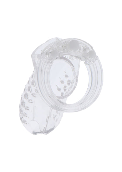 Hidden Desire Extreme Chastity Cock Cage Acrylic TRANSPA - 1