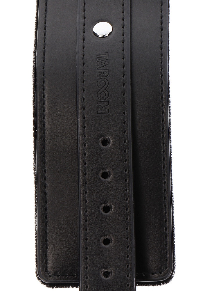 Taboom Bondage Essentials Wrist Cuffs BLACK - 4