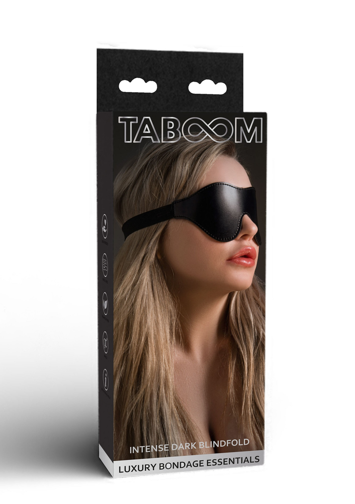 Taboom Bondage Essentials Intense Dark Blindfold BLACK - 1