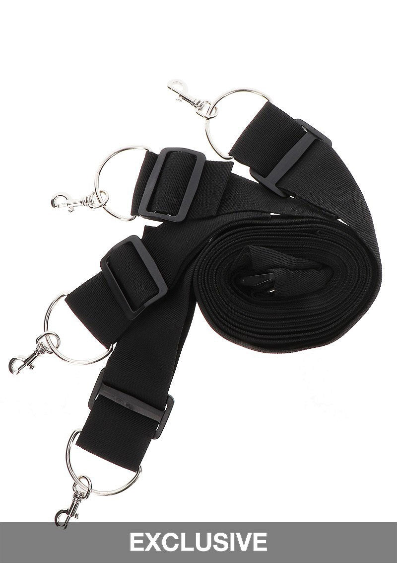 Taboom Bondage Essentials Bed Restraints BLACK - 0