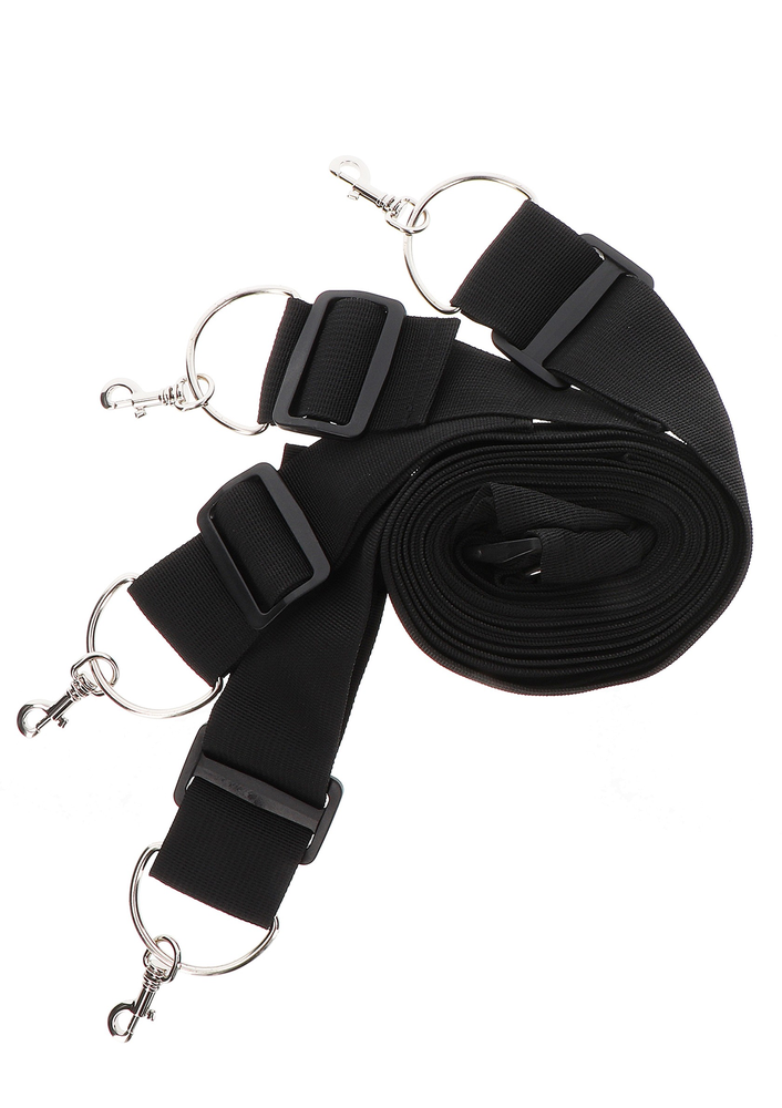 Taboom Bondage Essentials Bed Restraints BLACK - 3