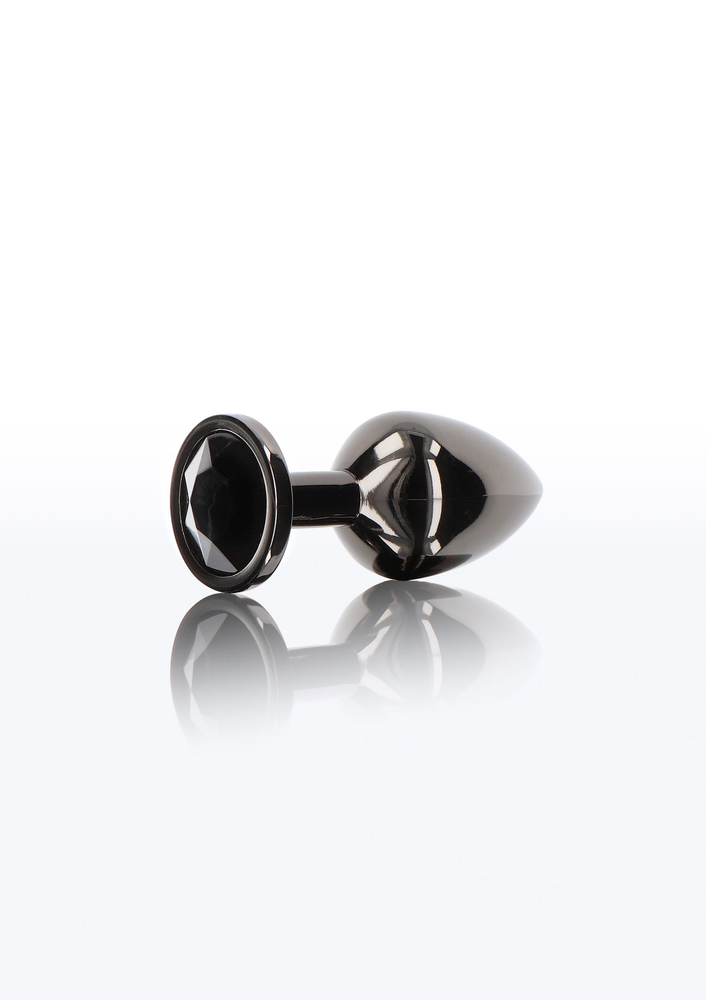 Taboom Bondage Essentials Butt Plug With Diamond Jewel S BLACK - 1