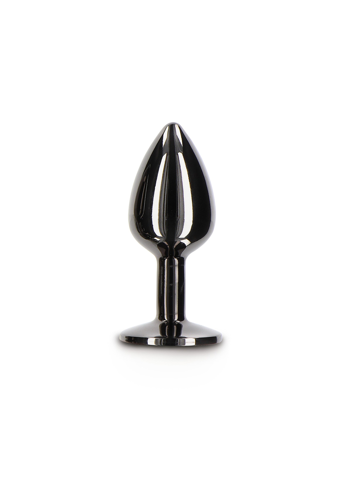 Taboom Bondage Essentials Butt Plug With Diamond Jewel S BLACK - 4