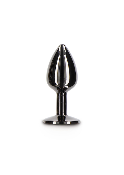 Taboom Bondage Essentials Butt Plug With Diamond Jewel S BLACK - 4