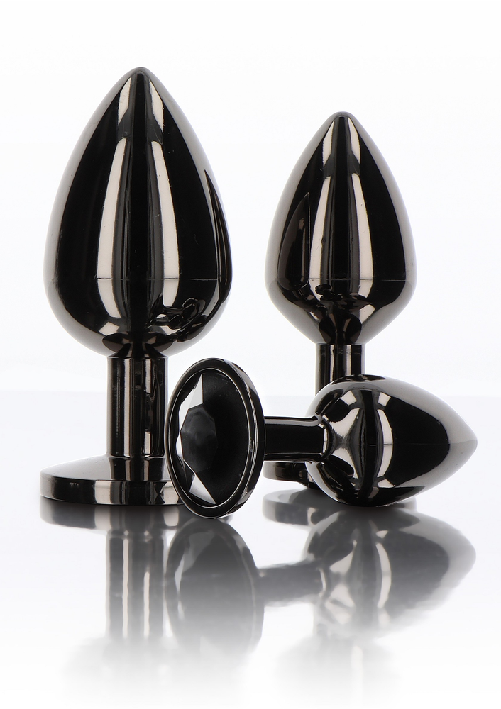 Taboom Bondage Essentials Butt Plug With Diamond Jewel S BLACK - 2