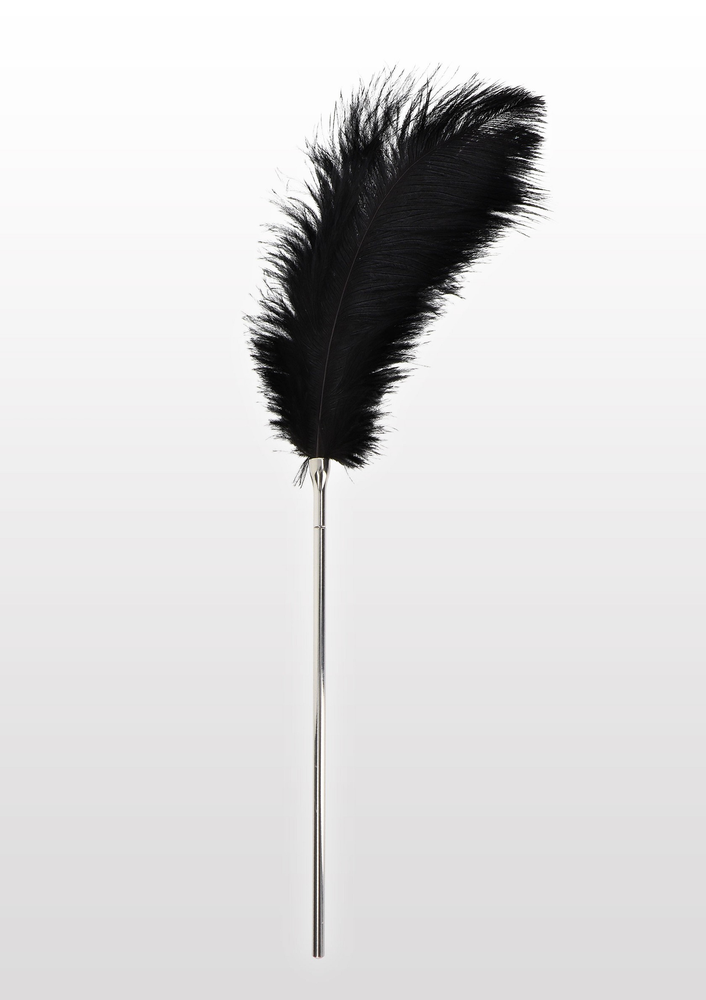 Taboom Bondage Essentials Feather Tickler BLACK - 1