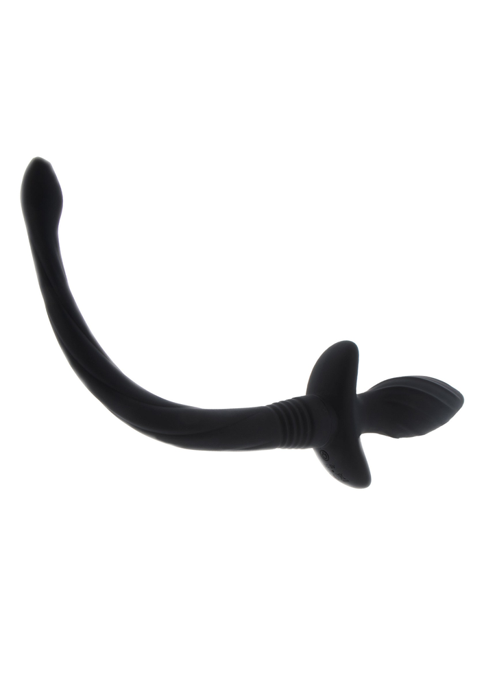 Taboom Bondage Essentials Puppy Play Wiggle Tail BLACK - 4