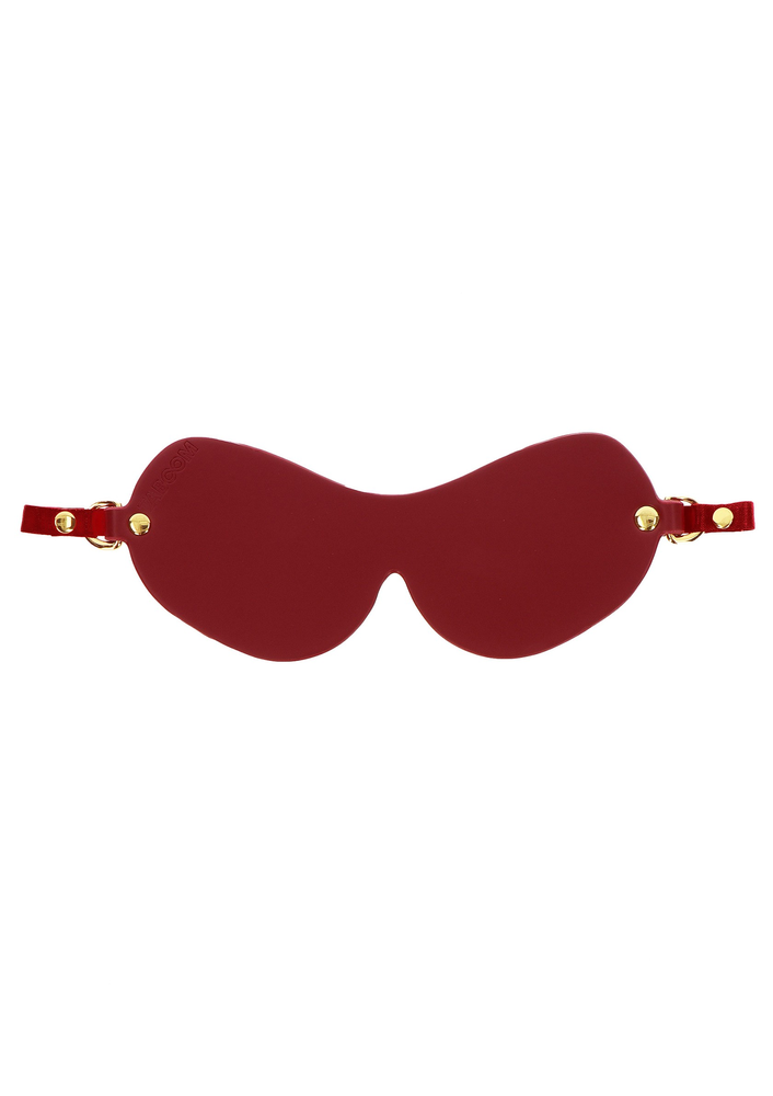 Taboom Bondage in Luxury Avantgarde Blindfold RED - 2