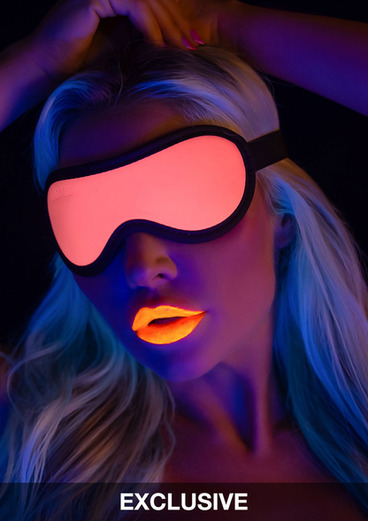 Taboom Glow In the Dark Blindfold PINK - 2
