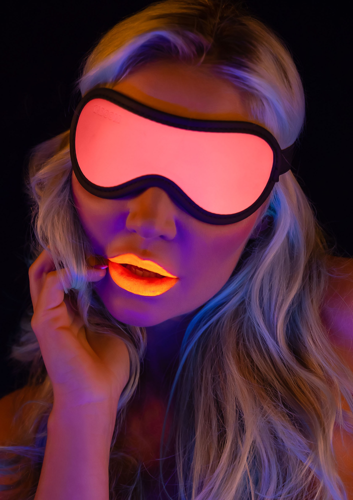 Taboom Glow In the Dark Blindfold PINK - 4