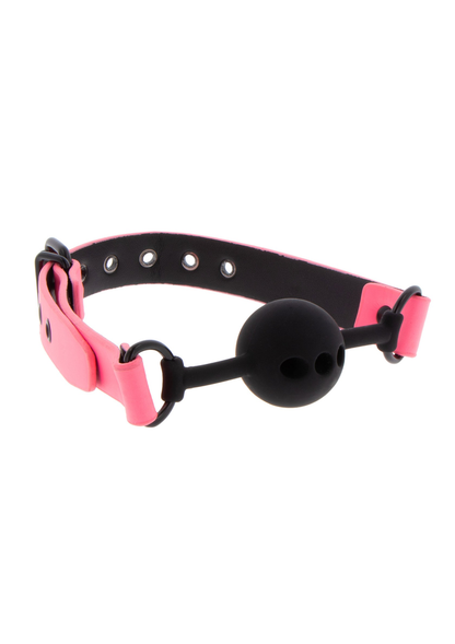 Taboom Glow In the Dark Ball Gag PINK - 6