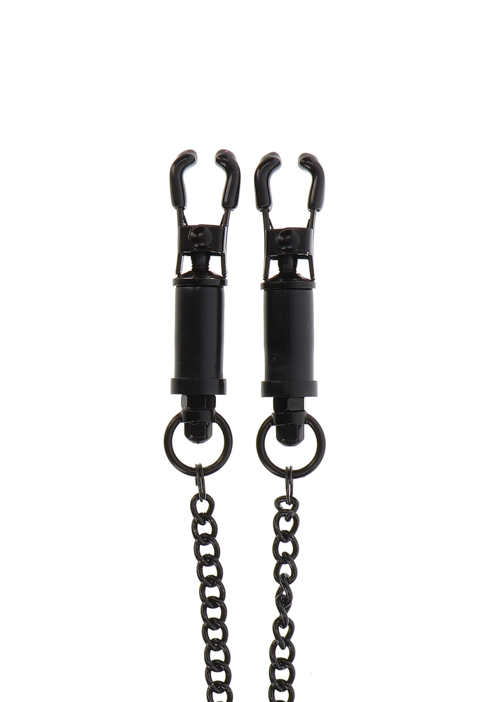 Taboom Nipple Play Heavy Duty Adjustable Clamps BLACK - 2