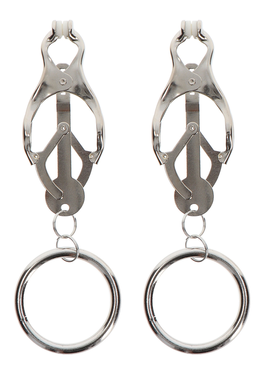 Taboom Nipple Play Butterfly Clamps With Ring