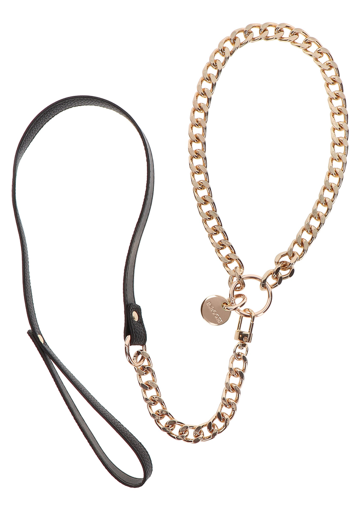 Taboom Dona Statement Collar and leash ROSEGOLD - 9