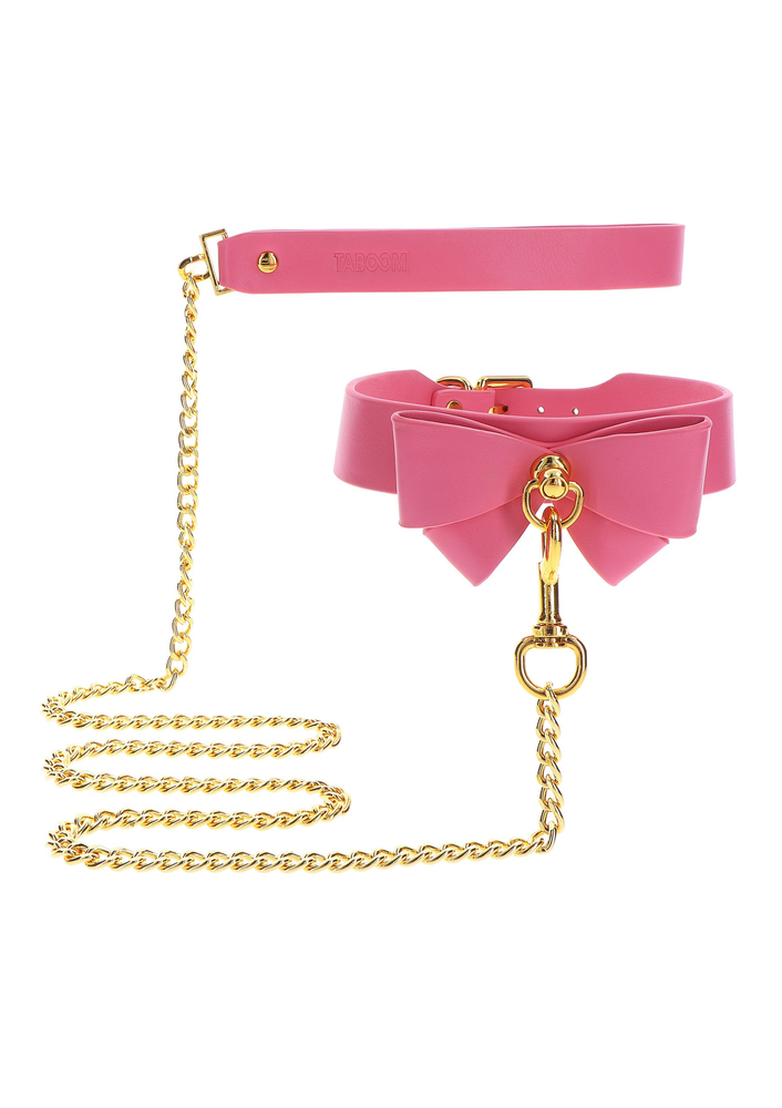 Taboom Malibu Collar and Leash PINK - 943