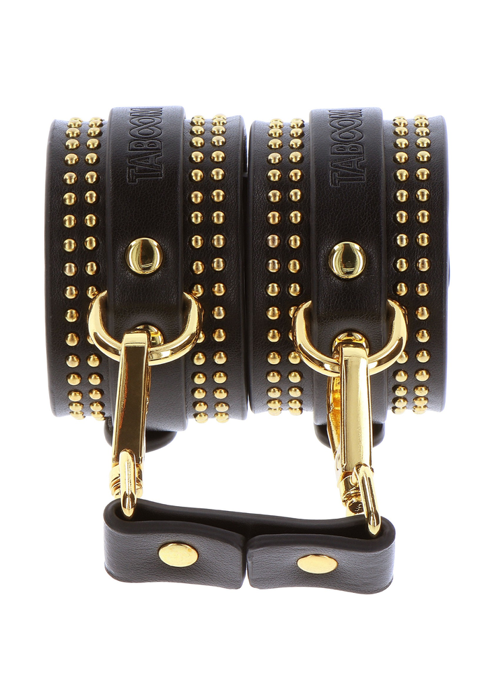 Taboom Vogue Studded Wrist Cuffs Set BLACK - 3