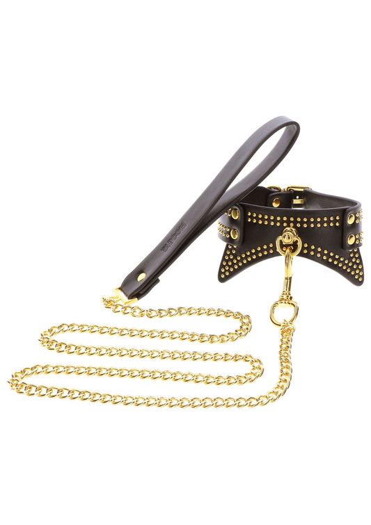 Taboom Vogue Studded Collar and Leash
