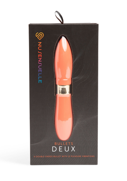 Nu Sensuelle Bullets Deux Double-Ended ORANGE - 8