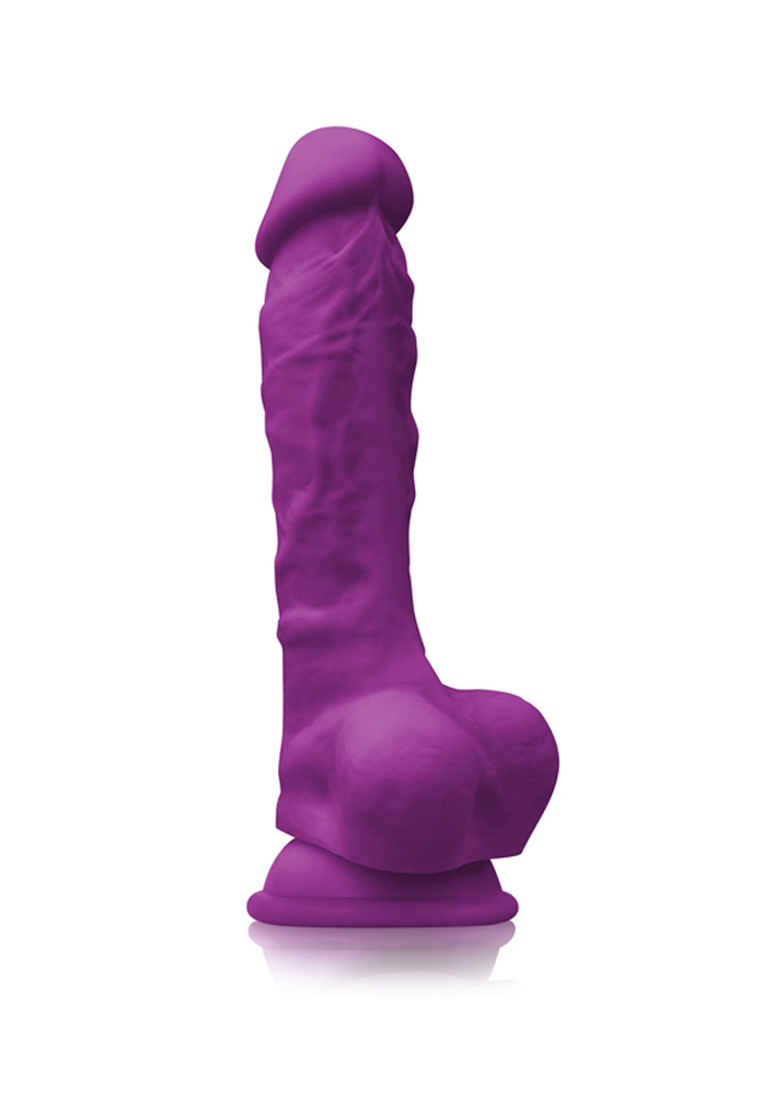 NS Novelties Colours Pleasures 7' Dildo PURPLE - 1