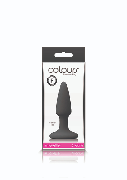 NS Novelties Colors Pleasures Mini Plug BLACK - 1