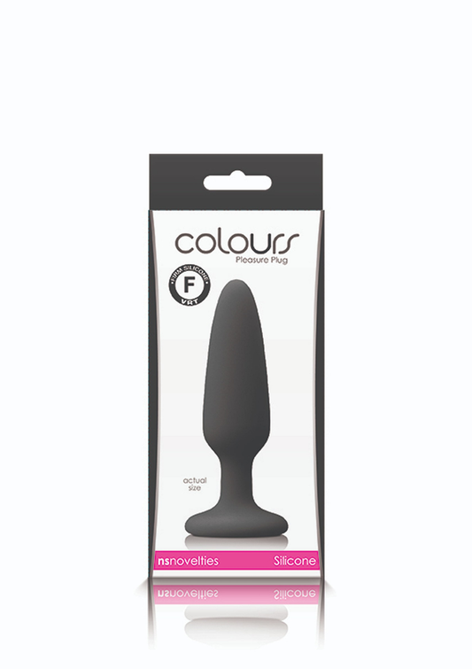 NS Novelties Colors Pleasures Small Plug - Zwart