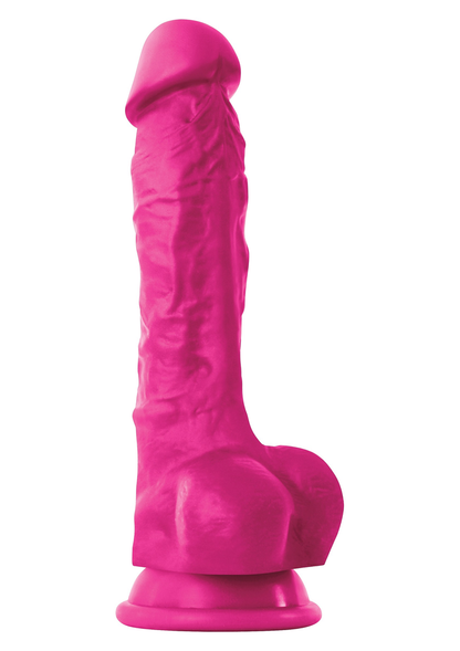 NS Novelties Colours Pleasures 7' Dildo PINK - 1