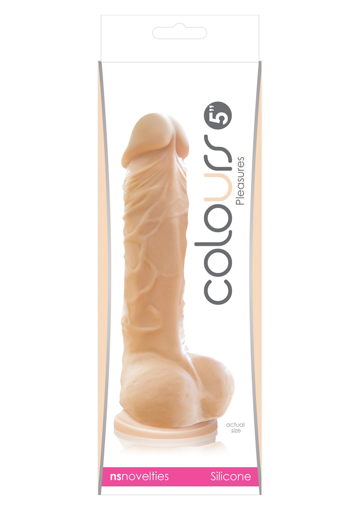 NS Novelties Colours Pleasures 5' Dildo SKIN - 0