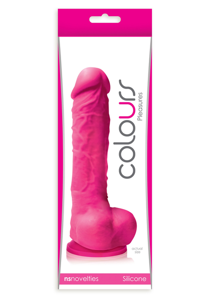 NS Novelties Colours Pleasures 5' Dildo PINK - 0