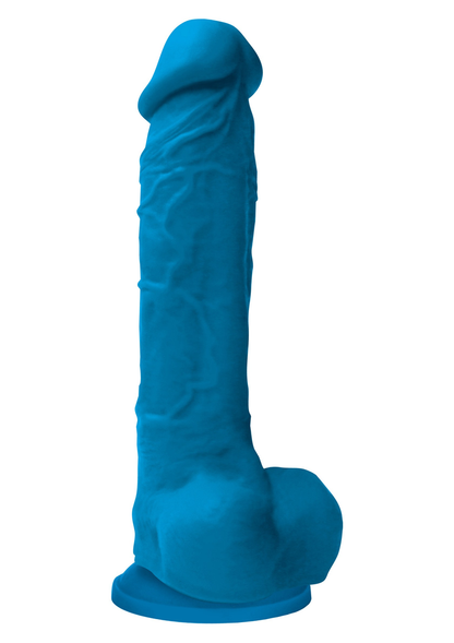 NS Novelties Colours Pleasures 8' Dildo BLUE - 0