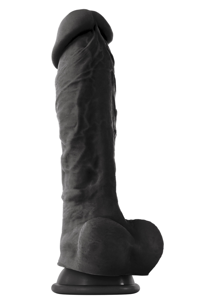 NS Novelties ColourSoft 8' Soft Dildo BLACK - 0