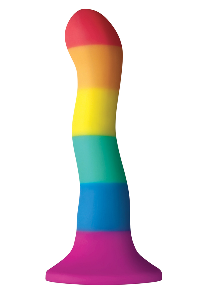 NS Novelties Colours Pride Edition 6' Wave Dildo MULTICOLOR - 0