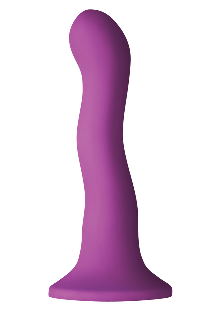 NS Novelties Colours Wave 6' Dildo PURPLE - 0