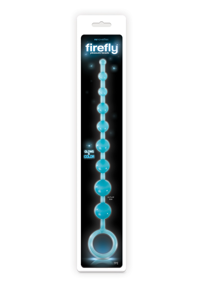 NS Novelties Firefly Pleasure Beads BLUE - 0