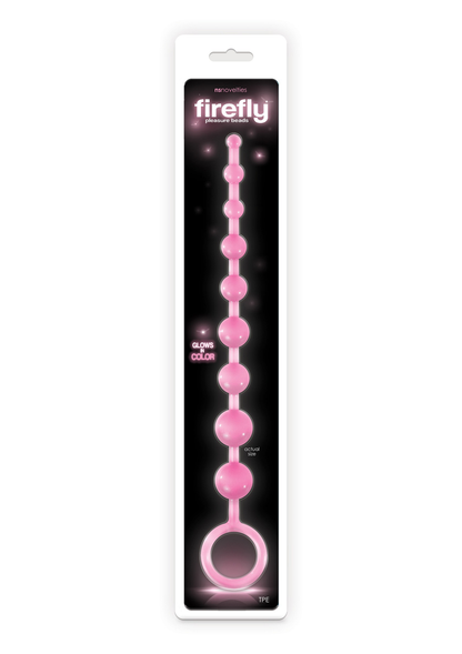 NS Novelties Firefly Pleasure Beads PINK - 0