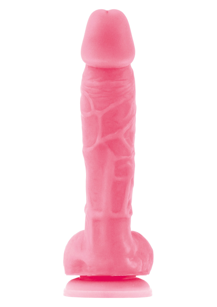 NS Novelties Firefly 5' Pleasures Dildo PINK - 0