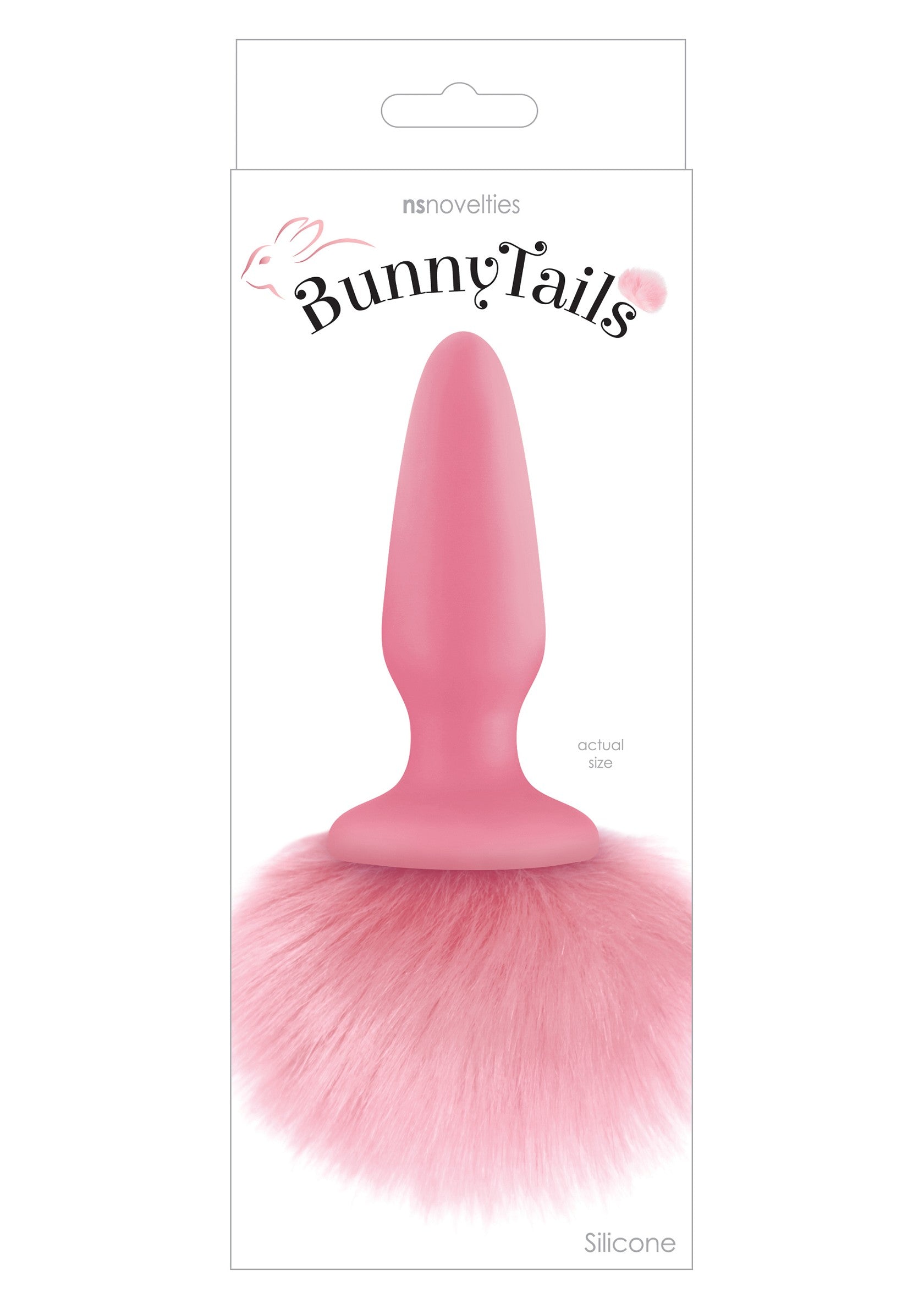 NS Novelties Bunny Tails PINK - 0