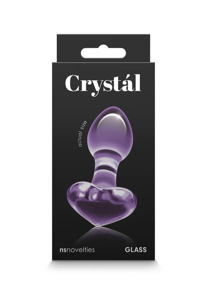 NS Novelties Crystal Heart PURPLE - 3