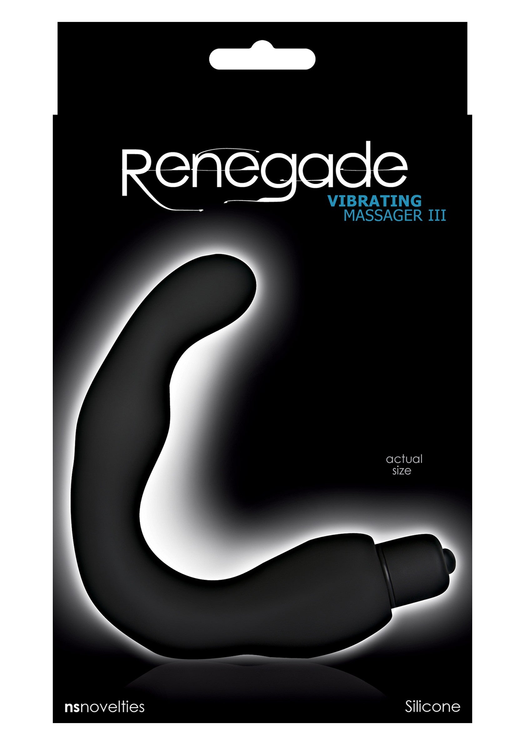 NS Novelties Renegade Vibrating Massager III BLACK - 1
