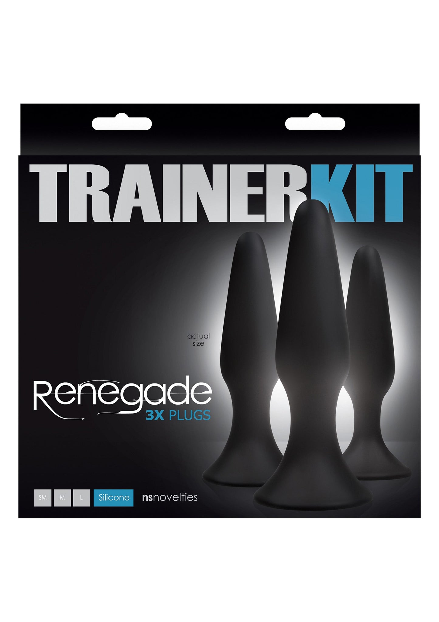 NS Novelties Renegade Sliders 3pc Kit BLACK - 1