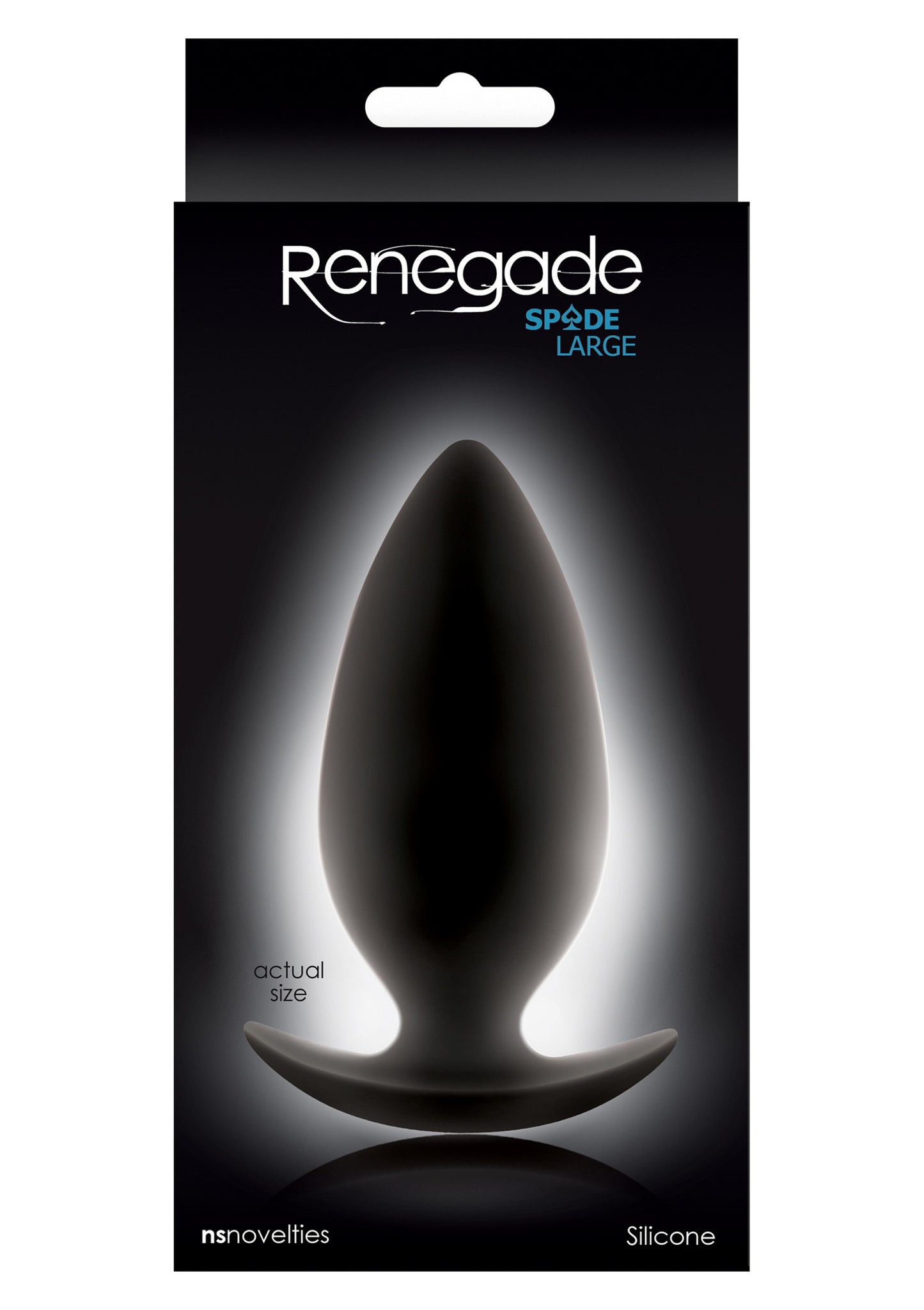 NS Novelties Renegade Spades Large BLACK - 1