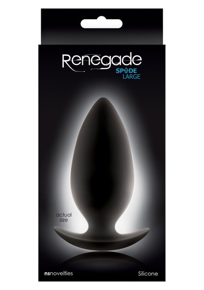 NS Novelties Renegade Spades Large BLACK - 1