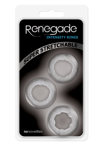 NS Novelties Renegade Intensity Rings TRANSPA - 0