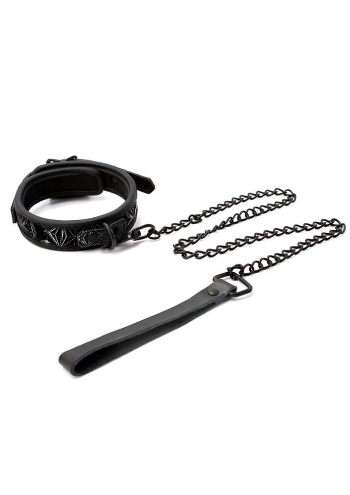 NS Novelties Sinful 1' Collar BLACK - 0