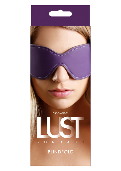 NS Novelties Lust Bondage Lust Bondage Blindfold PURPLE - 1